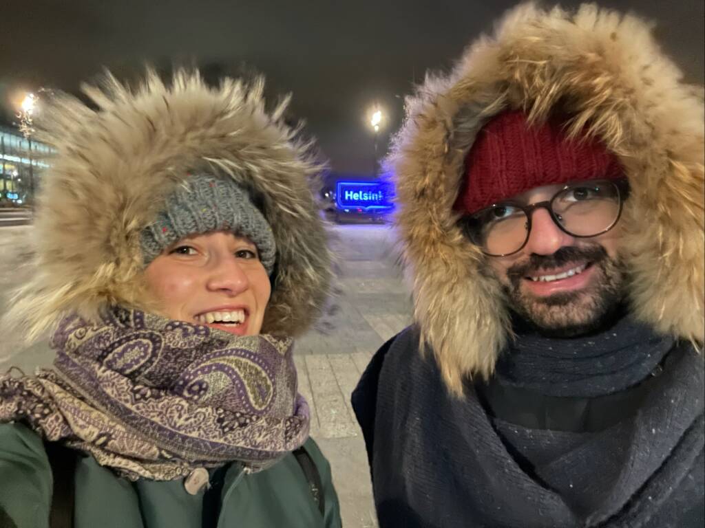 Temperatura percepita: -13°C! Helsinki