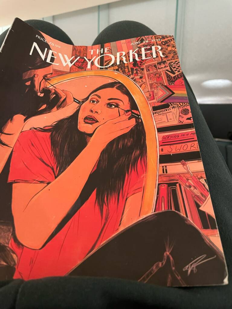 Sfogliare un numero del The New Yorker?  Alla Oodi si può senza esibire nulla